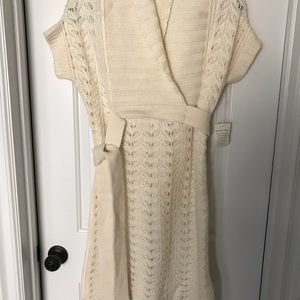 NWT - Off White Sweater dress. Sz Med